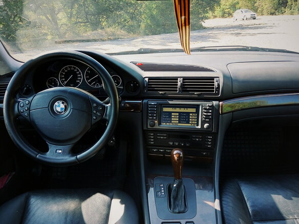 2001 BMW 7 серии 735i III (E38) Рестайлинг, чёрный - вид 9