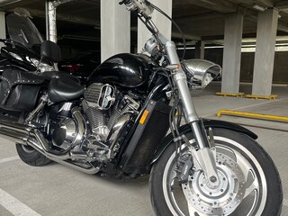 2002 Honda VTX 1800, чёрный, 600000 рублей, вид 1