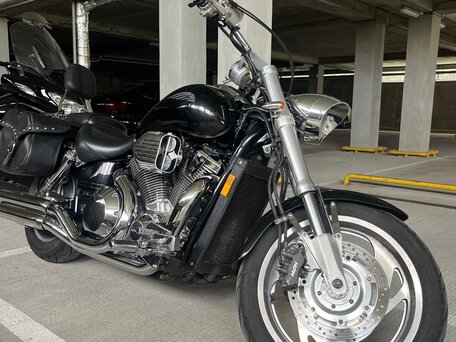 2002 Honda VTX 1800, чёрный, 600000 рублей, вид 1