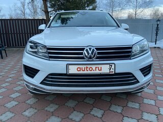 2014 Volkswagen Touareg II Рестайлинг, белый, 2850000 рублей, вид 4