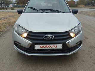 2021 Lada (ВАЗ) Granta I Рестайлинг, серебристый, 620000 рублей, вид 2