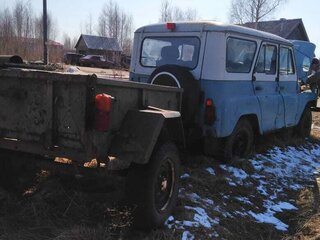 1997 УАЗ 3151, голубой, 210000 рублей, вид 5