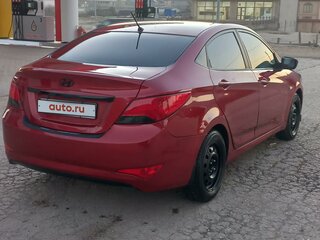 2015 Hyundai Solaris I Рестайлинг, красный, 950000 рублей, вид 3