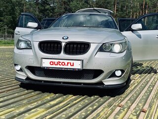 2004 BMW 5 серии 535d V (E60/E61), серебристый, 1450000 рублей, вид 3