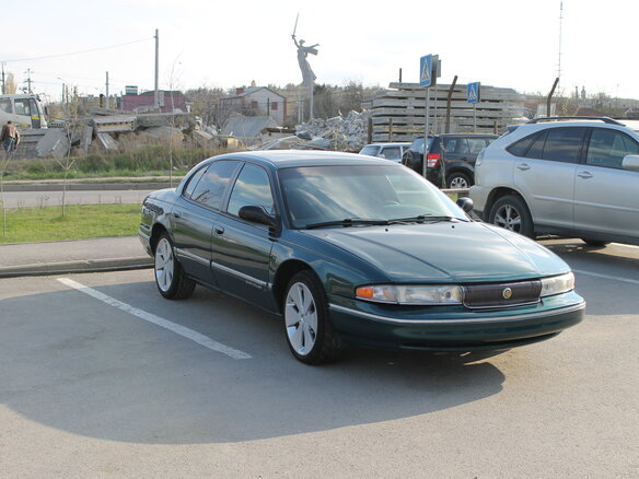 1996 Chrysler LHS I, зелёный - вид 2