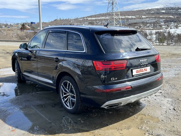 2015 Audi Q7 II (4M), синий, 4000000 рублей - вид 3