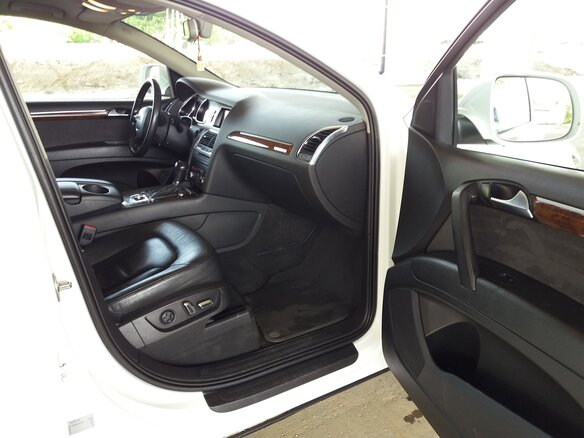 2011 Audi Q7 I (4L) Рестайлинг, белый - вид 6