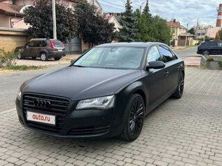 2012 Audi A8 III (D4), чёрный, 2550000 рублей, вид 2