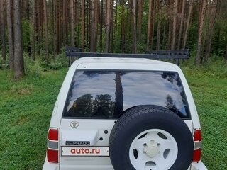 1997 Toyota Land Cruiser Prado 90 Series, белый, 800000 рублей, вид 3