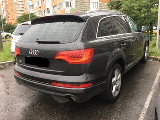 2010 Audi Q7 I (4L) Рестайлинг, серый, 1350000 рублей, вид 4