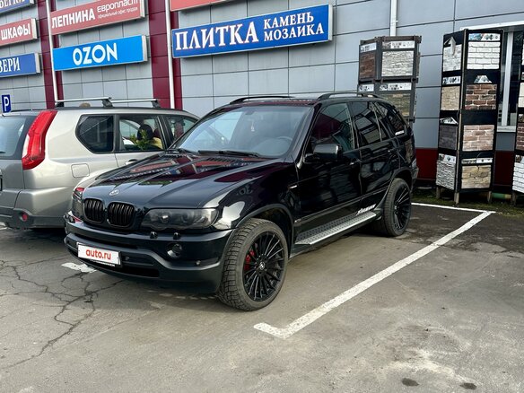 2000 BMW X5 4.4i I (E53), чёрный, 1000000 рублей - вид 8
