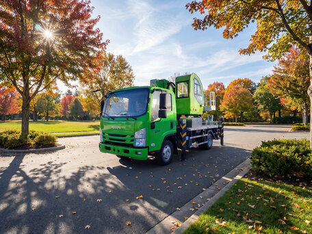 2026 Isuzu Автовышки, зелёный, 5299000 рублей, вид 1