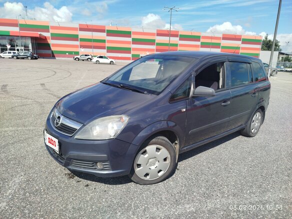 2006 Opel Zafira B, синий
