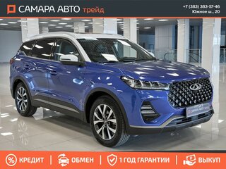 2021 Chery Tiggo 7 Pro I, синий, 1548000 рублей, вид 3