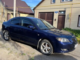 2006 Mazda 3 I (BK) Рестайлинг, синий, 350000 рублей, вид 5