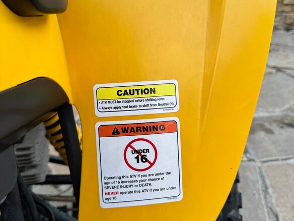 2008 BRP Can-Am DS 250, жёлтый, 329990 рублей - вид 13