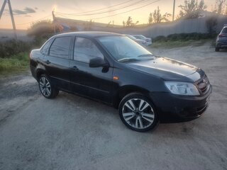 2013 Lada (ВАЗ) Granta I, чёрный, 250000 рублей, вид 2