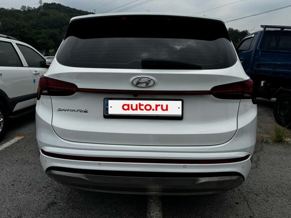 2021 Hyundai Santa Fe IV Рестайлинг, белый, 3950000 рублей - вид 6