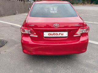 2010 Toyota Corolla X (E140, E150) Рестайлинг, красный, 775000 рублей, вид 2