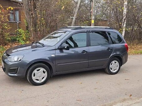 2017 Lada (ВАЗ) Kalina II, серый, 470000 рублей, вид 4