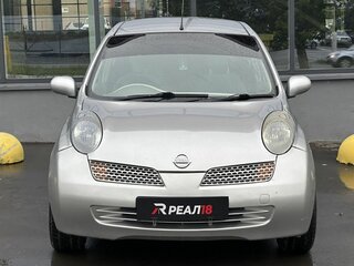 2003 Nissan March III (K12), серебристый, 399000 рублей, вид 2