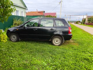 2011 Lada (ВАЗ) Kalina I, чёрный, 200000 рублей, вид 4