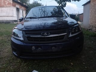 2012 Lada (ВАЗ) Granta I, синий, 270000 рублей, вид 2