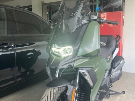 2019 BMW C 400 X, зелёный, 440000 рублей, вид 1