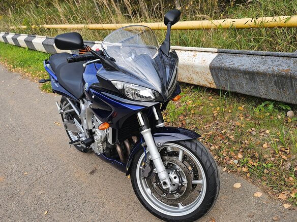 2005 Yamaha FZ6, синий, 500000 рублей - вид 5