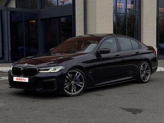 2021 BMW 5 серии M550i xDrive VII (G30/G31/G38) Рестайлинг, синий, 7548000 рублей, вид 2