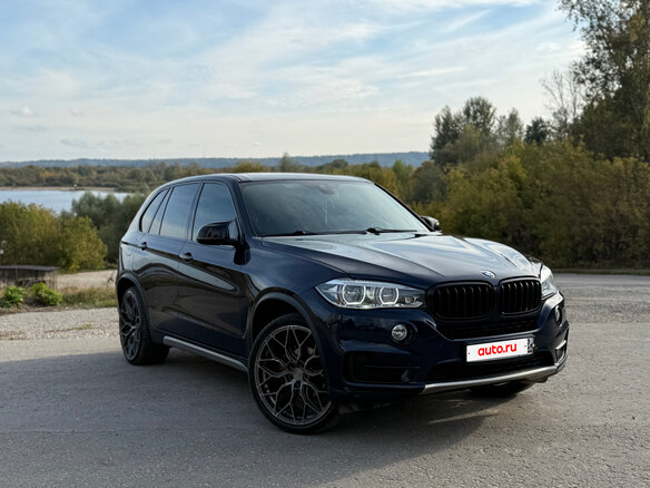 2017 BMW X5 30d III (F15), синий, 4900000 рублей