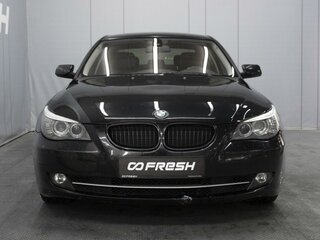 2009 BMW 5 серии 525xi V (E60/E61) Рестайлинг, чёрный, 1420000 рублей, вид 3