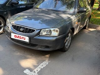 2006 Hyundai Accent ТагАЗ II, серый, 350000 рублей, вид 1