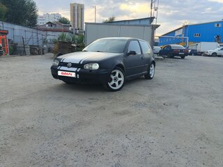 1998 Volkswagen Golf IV, чёрный, 550000 рублей, вид 1