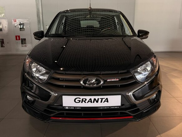 2026 Lada (ВАЗ) Granta Sport I Рестайлинг, чёрный - вид 2
