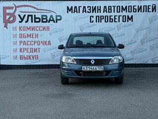 2010 Renault Logan I Рестайлинг, синий, 449000 рублей, вид 2