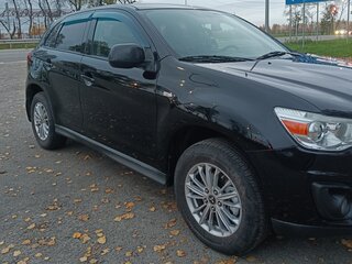 2013 Mitsubishi ASX I Рестайлинг, чёрный, 1200000 рублей, вид 4