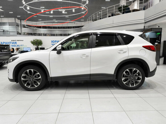 2015 Mazda CX-5 I Рестайлинг, белый, 2300000 рублей - вид 7