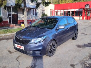 2016 Kia Rio III Рестайлинг, серый, 985000 рублей, вид 1
