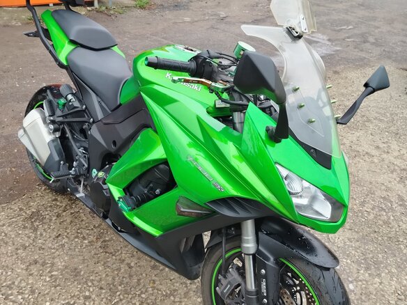 2014 Kawasaki Z 1000SX, зелёный, 770000 рублей - вид 1