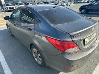 2014 Hyundai Solaris I Рестайлинг, серый, 750000 рублей, вид 3