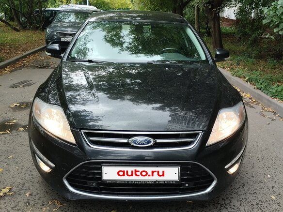 2013 Ford Mondeo IV Рестайлинг, чёрный - вид 2