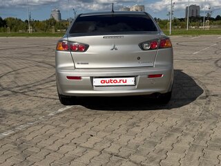 2012 Mitsubishi Lancer X Рестайлинг, серебристый, 850000 рублей, вид 5
