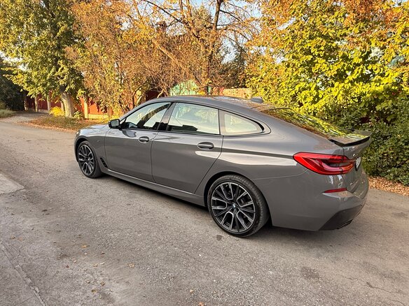 2021 BMW 6 серии 630d xDrive IV (G32) Рестайлинг, серый - вид 1