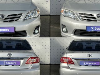 2012 Toyota Corolla X (E140, E150) Рестайлинг, серебристый, 1065000 рублей, вид 2