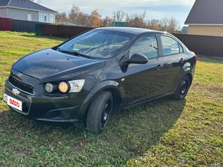 2012 Chevrolet Aveo II, чёрный, 550000 рублей, вид 1
