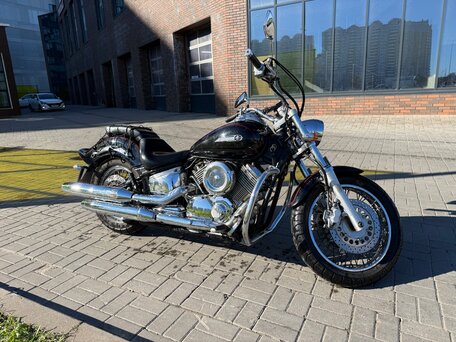 2001 Yamaha XVS1100, чёрный, 440000 рублей, вид 2