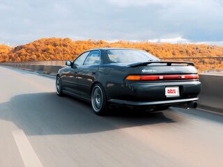 1993 Toyota Mark II VII (X90), зелёный, 1600000 рублей, вид 3