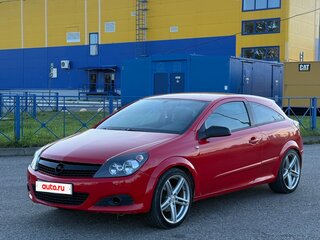 2007 Opel Astra GTC H Рестайлинг, красный, 350000 рублей, вид 2
