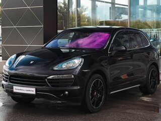 2012 Porsche Cayenne S II (958), чёрный, 2940000 рублей, вид 1
